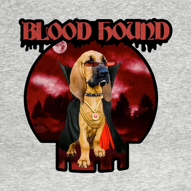 Halloween Dog Vampire Blood Hound by WPHmedia